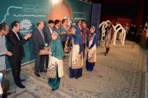 اختتامیه پنجمین جشنواره دف نوازی در سنندج برگزار شد