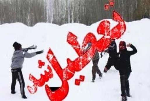 تعطیلی مدارس کردستان به دلیل بارش برف و برودت هوا
