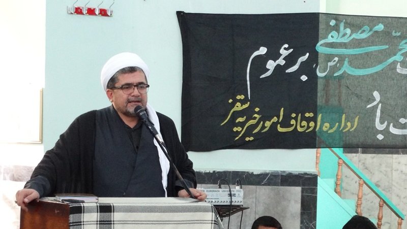 مراسم سوگواری رحلت پیامبر اکرم در مسجد جامع سقز برگزار شد