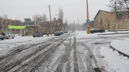 باران و برف در راه کردستان است