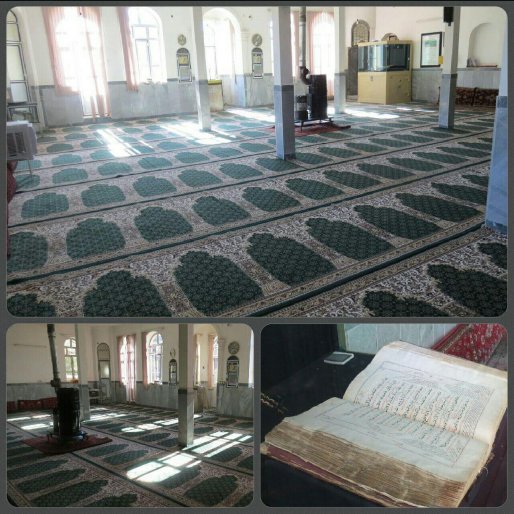 نصب سجاده فرش های اهدایی در مسجد روستای مولان آباد+ عکس