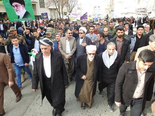 پیام تقدیر و تشکر مسئولان سقز برای حضور پرشور مردم شهرستان سقز در راهپیمایی 22 بهمن