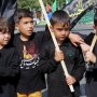 روز تاسوعا و عزاداری نونهال و نوجوانان سقزی