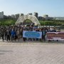 برگزاری همایش بزرگ پیاده روی دانشجویان دانشکده فنی و حرفه ای سقز + عکس