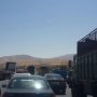 واژگونی تانکر گاز مایع محور سقز_سنندج را مسدود کرد