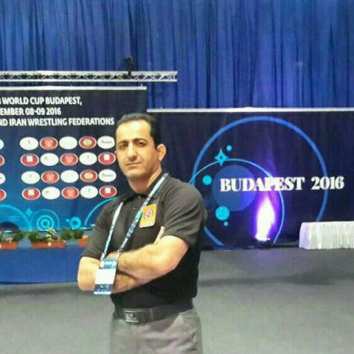 قضاوت داور سقزی در رقابت‌های جام جهانی کشتی آزاد در کرمانشاه
