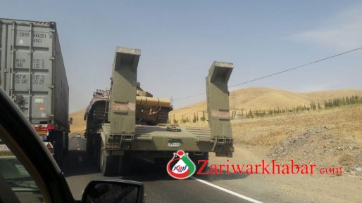 ورود تانک و تجهیزات نظامی سپاه به مریوان/ رزمایش بزرگ محرم در مرزهای مریوان