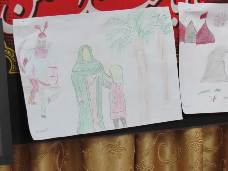 همایش، سه ساله های حسینی، کودکان انقلابی، حماسه عاشورا، مسابقه نقاشی