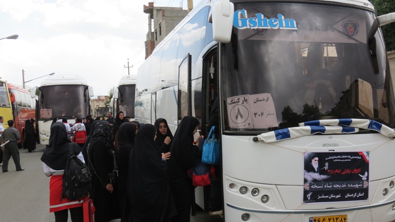ارتحال امام، حرم امام خمینی(ره)، زائران سقزی، تهران، سالگرد ارتحال امام