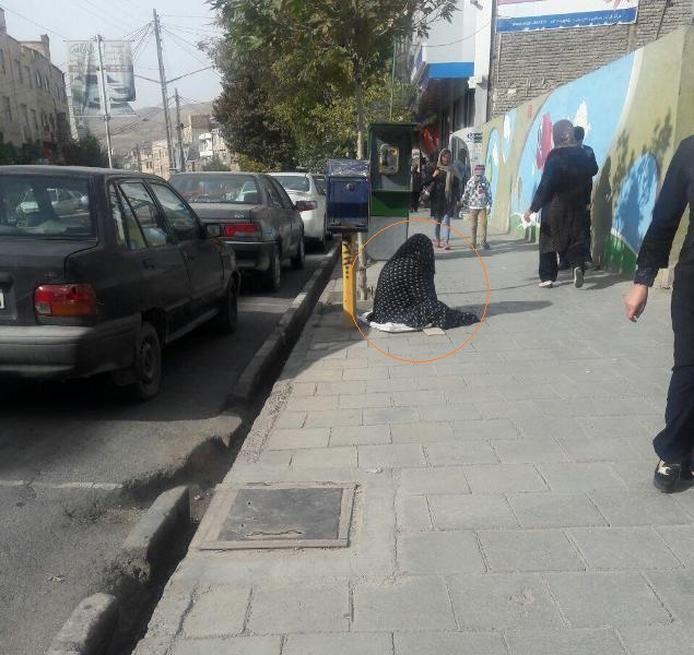 تکدی گری، گدایی، متکدیان، فقرا، متکدیان غیربومی، ورودی شهر، آسیب اجتماعی، مسدود کردن حساب